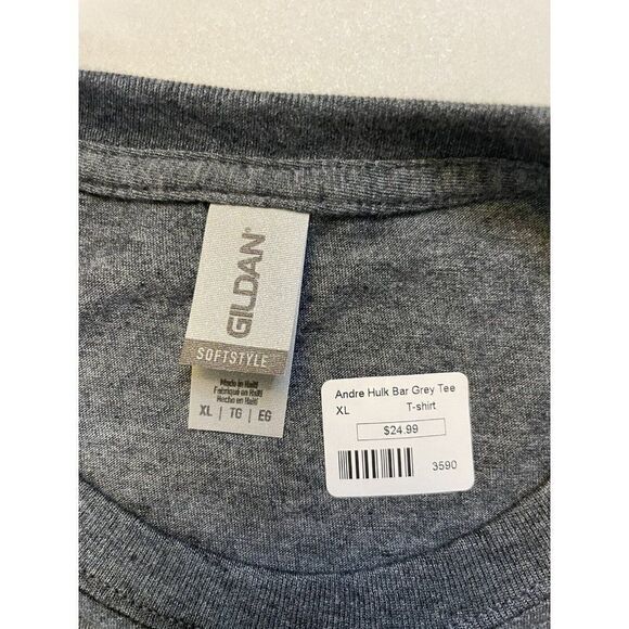 Hogan's Beach Orlando Florida Graphic T-shirt Men XL Gray Short Sleeve NWT - Picture 4 of 5